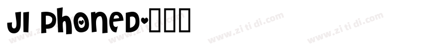 JI Phoned字体转换